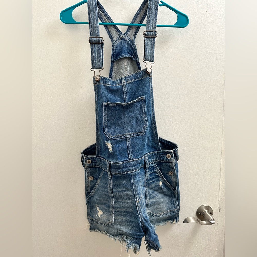 Jean, Hollister overalls, size small